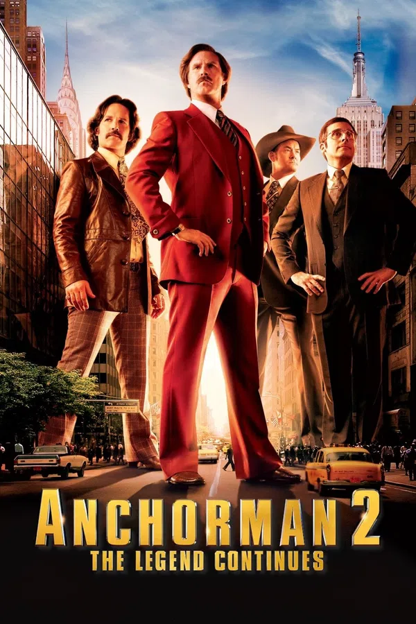 Poster phim Anchorman 2: Huyền Thoại Tiếp Diễn trên SubNhanh