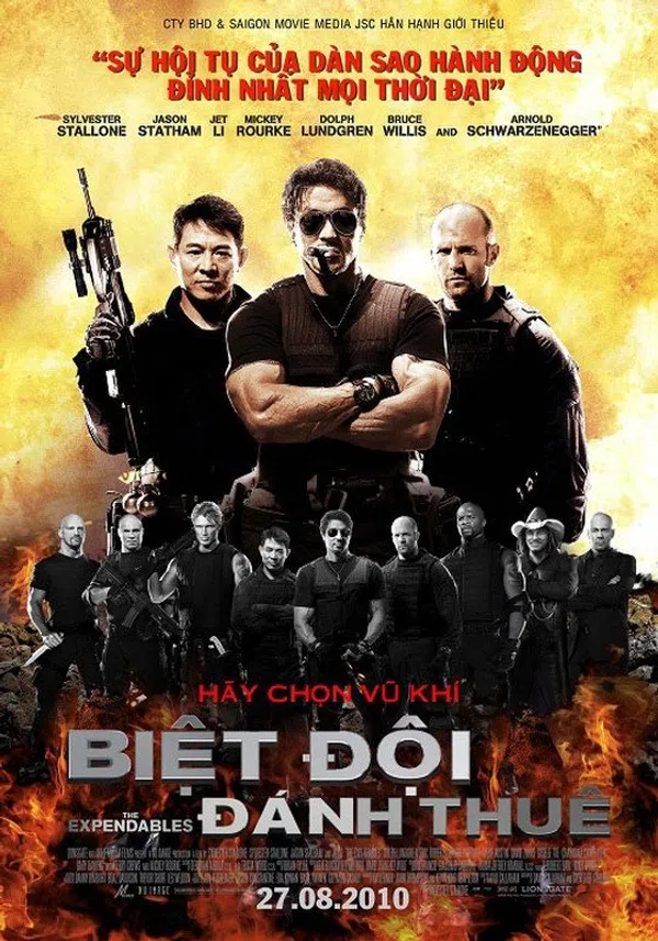 Poster phim Biệt Đội Đánh Thuê trên SubNhanh