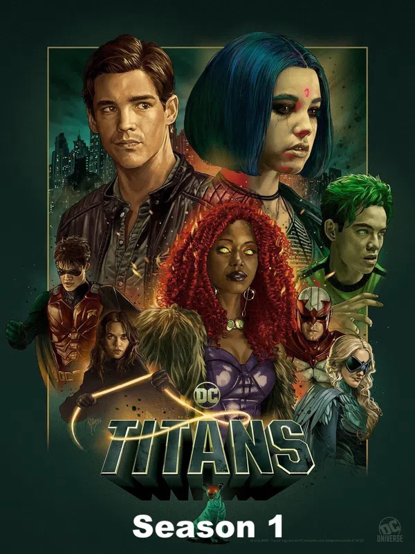 Poster phim Biệt Đội Titan (Phần 1) trên SubNhanh