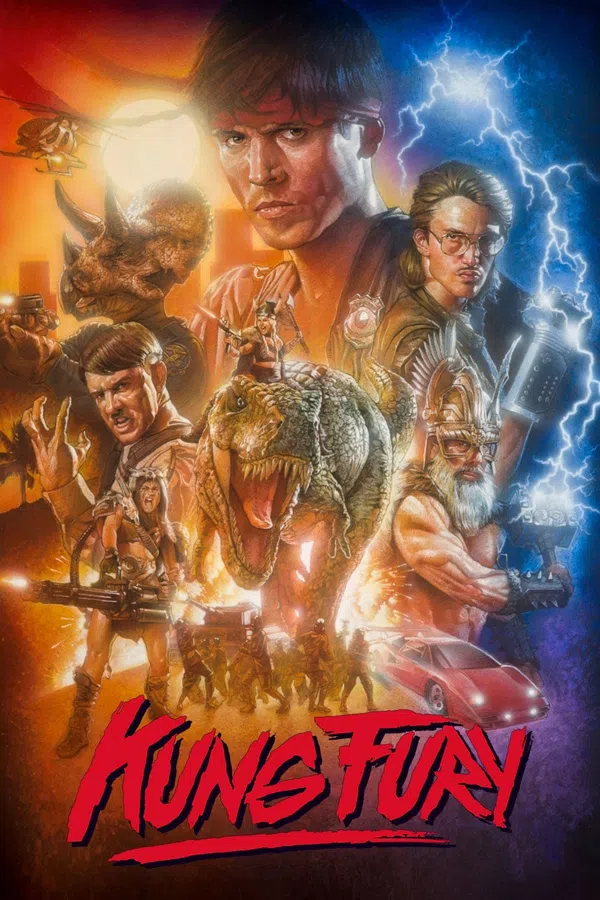 Poster phim Cảnh Sát Kung Fury trên SubNhanh
