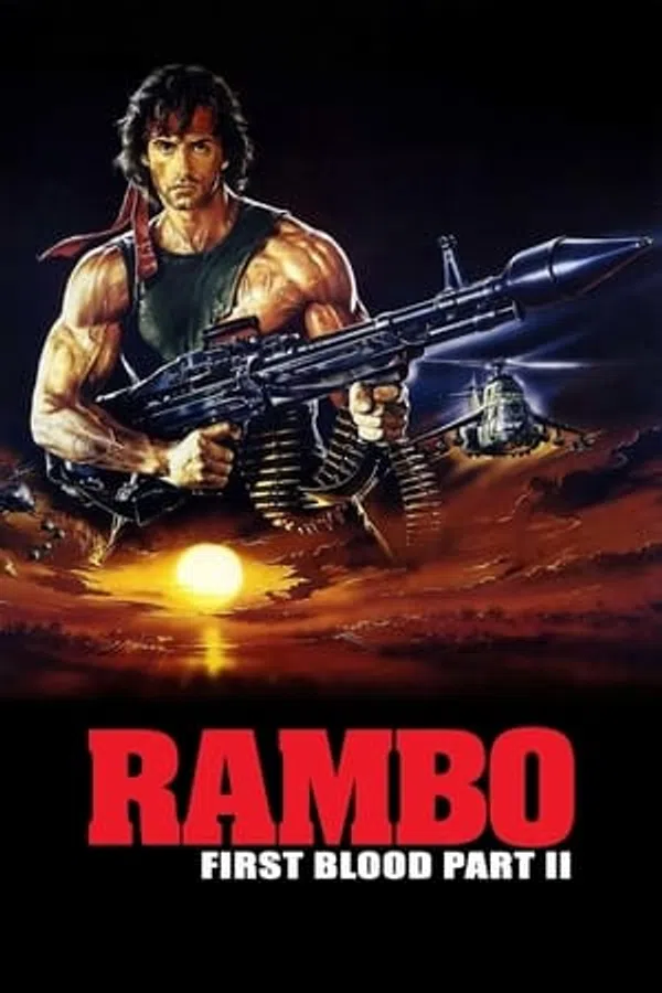 Poster phim Chiến Binh Rambo 2 trên SubNhanh