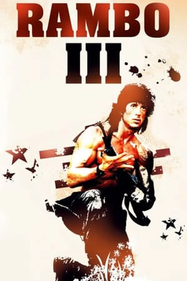 Poster phim Chiến Binh Rambo 3 trên SubNhanh