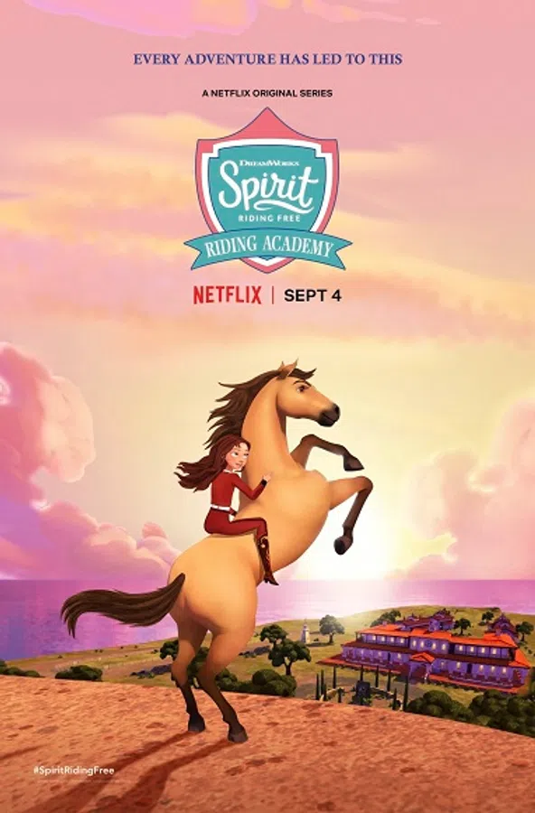 Poster phim Chú ngựa Spirit: Tự do rong ruổi - Trường học cưỡi ngựa (Phần 2) trên SubNhanh