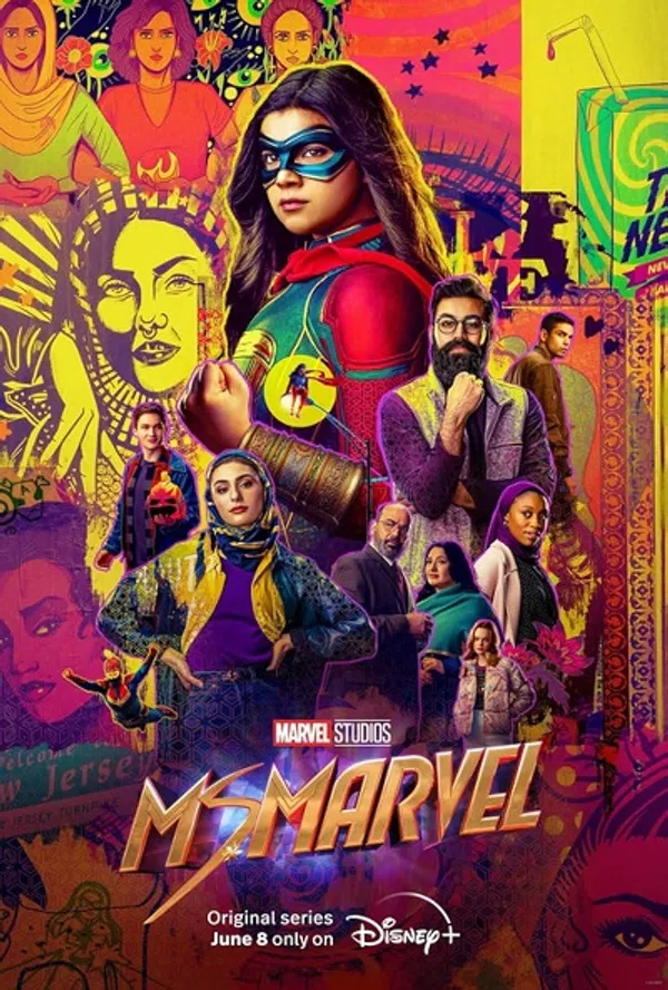 Poster phim Cô Marvel trên SubNhanh