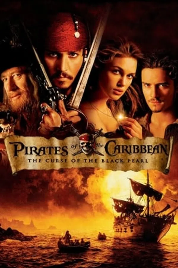 Poster phim Cướp Biển Vùng Caribbean 1: Lời Nguyền Tàu Ngọc Trai Đen trên SubNhanh