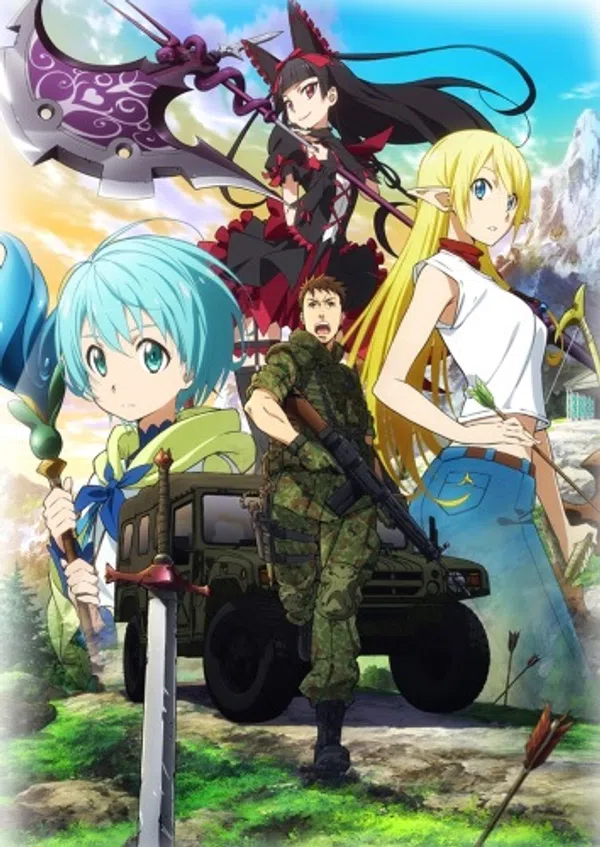Poster phim Gate: Jieitai Kanochi nite, Kaku Tatakaeri trên SubNhanh