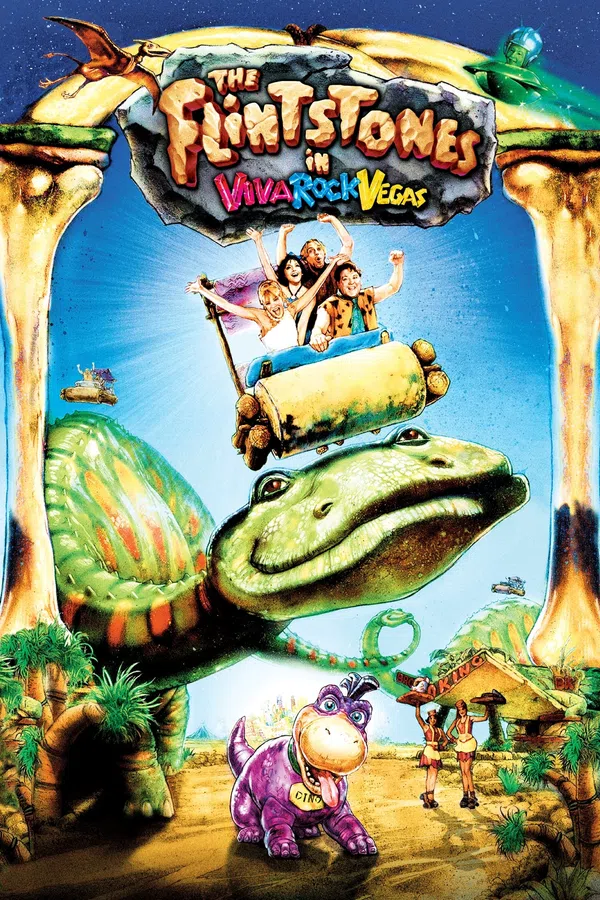 Poster phim Gia Đình Flintstones ở Viva Rock Vegas trên SubNhanh