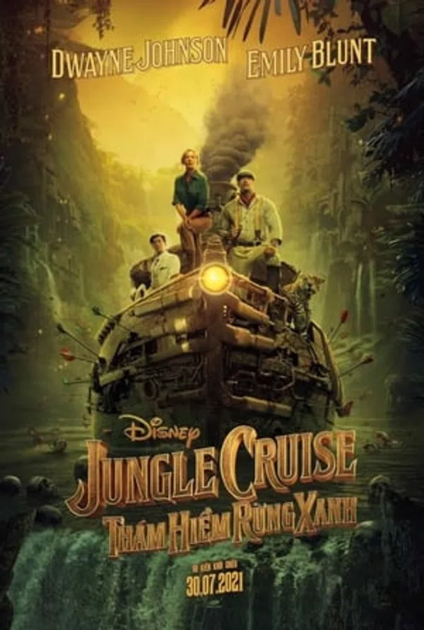 Poster phim Jungle Cruise: Thám Hiểm Rừng Xanh trên SubNhanh