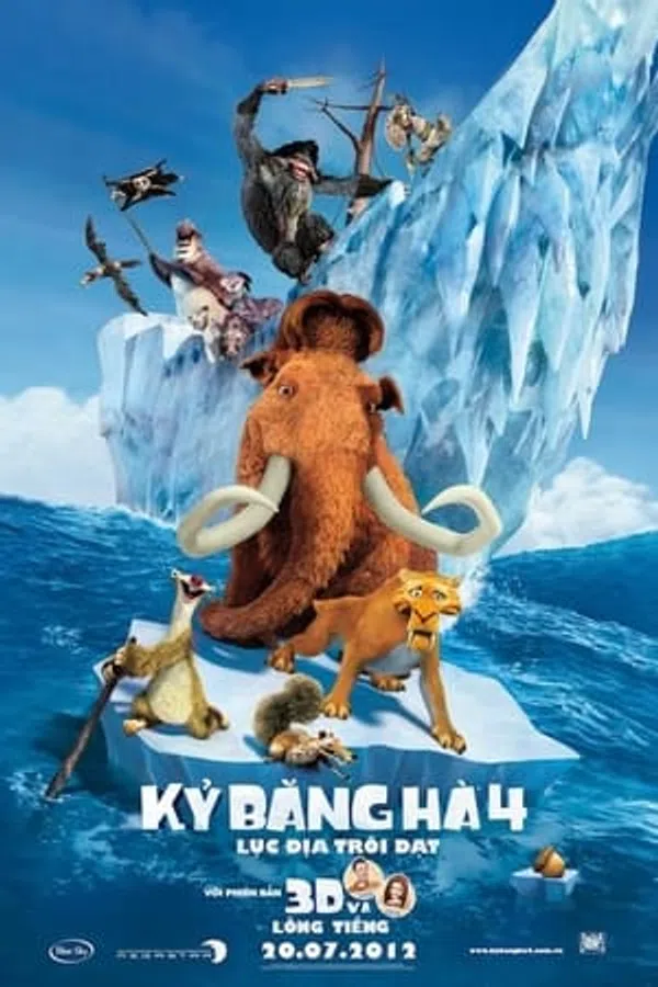 Kỷ Băng Hà 4: Lục Địa Trôi Dạt
