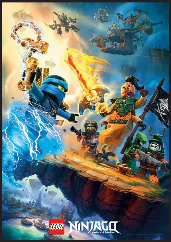 Poster phim LEGO Ninjago: Bí mật cơn lốc Ninjago (Phần 6) trên SubNhanh