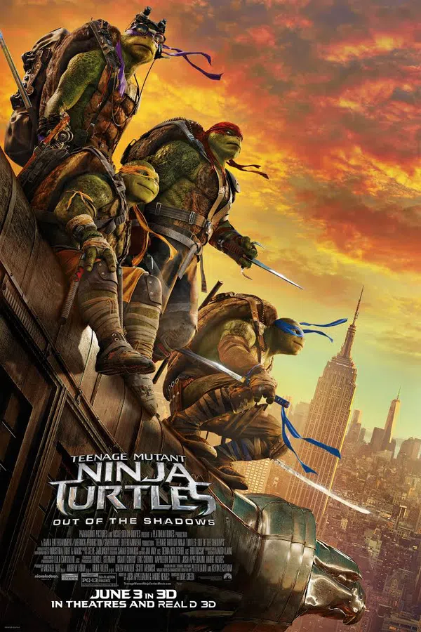 Poster phim Ninja Rùa 2: Đập Tan Bóng Tối trên SubNhanh