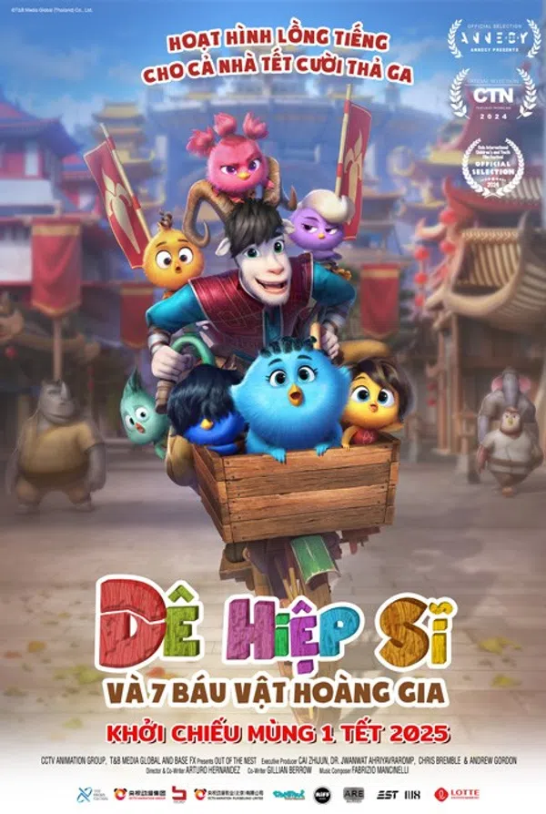 Poster phim Dê Hiệp Sĩ Và 7 Báu Vật Hoàng Gia trên SubNhanh