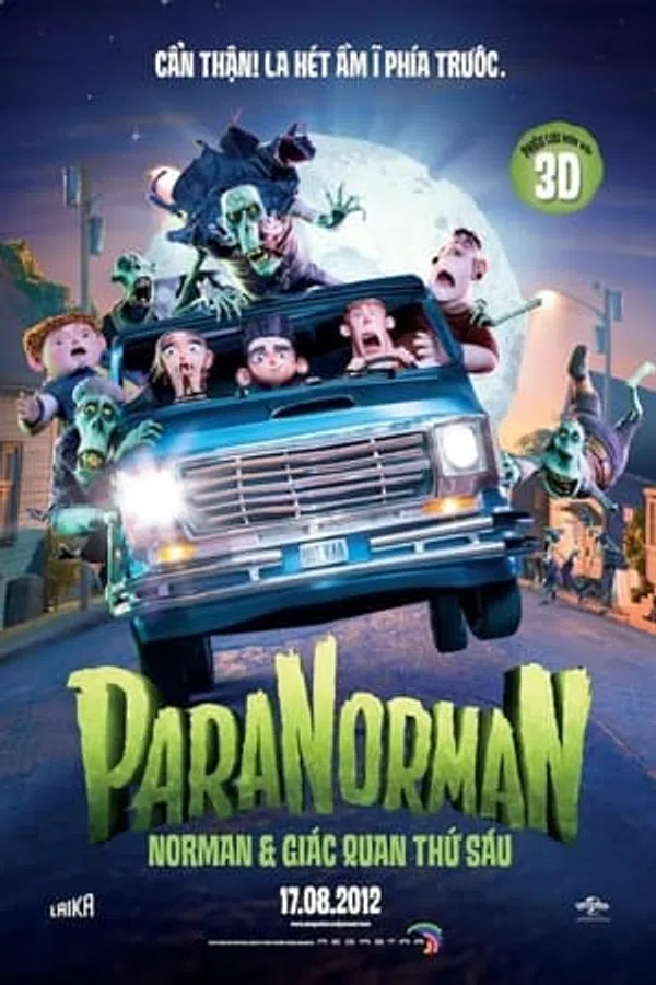 Poster phim Paranorman Và Giác Quan Thứ Sáu trên SubNhanh