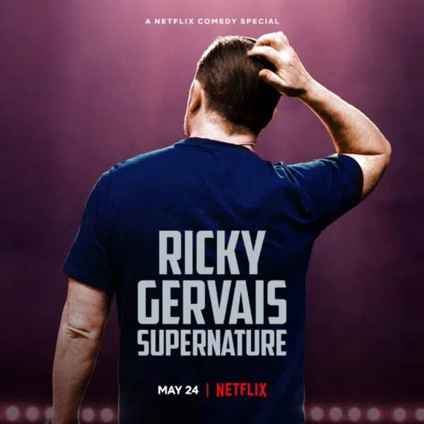 Poster phim Ricky Gervais: Siêu nhiên trên SubNhanh
