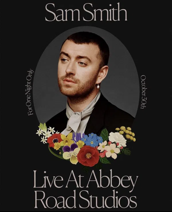 Poster phim Sam Smith: Love Goes – Trực Tiếp Tại Abbey Road Studios trên SubNhanh
