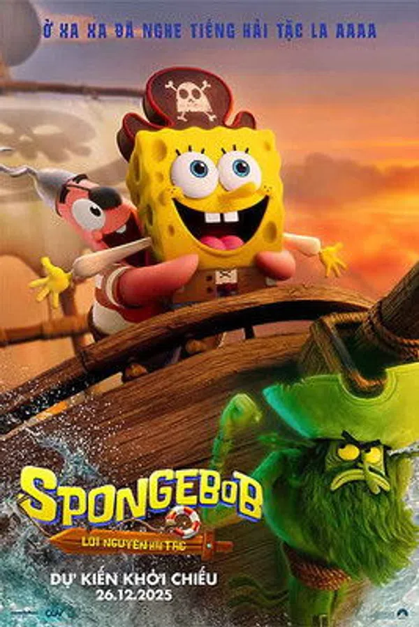 Poster phim SpongeBob: Lời Nguyền Hải Tặc trên SubNhanh