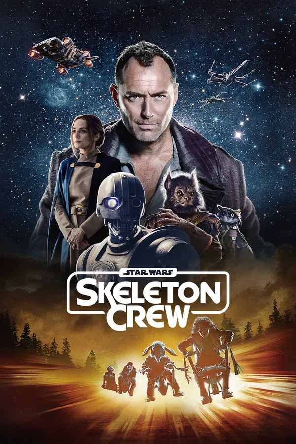 Poster phim Star Wars: Skeleton Crew trên SubNhanh
