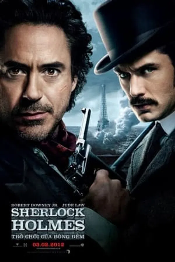 Poster phim Thám Tử Sherlock Holmes 2: Trò Chơi Của Bóng Tối trên SubNhanh
