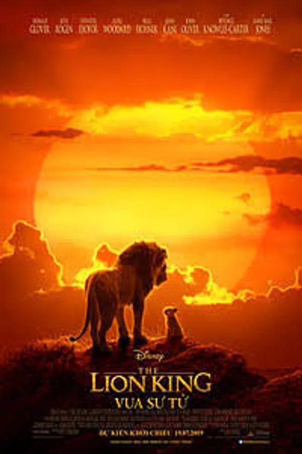 Poster phim Vua Sư Tử Live Action trên SubNhanh